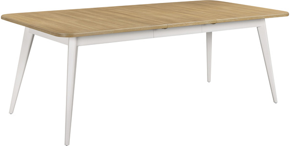 I3260-6050 Astoria Rectangle Extendable Dining Table - Pearl Finish