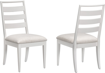 I3260-6600S Astoria Dining Chair with Upholstered Seat - Pearl Finish