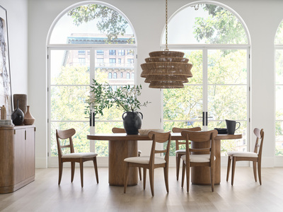 Caden 7 Piece Pedestal Dining Set