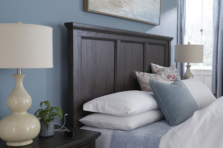 Cambridge King Storage Panel Bed with Cedar Lined Drawers and USB Charging Ports Available in Multiple Finishes Walla Walla WA