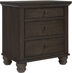 Cambridge LIV360 Nightstand with AC Outlets and Touch Pathway Lighting Available in Multiple Finishes Walla Walla WA