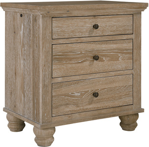Cambridge LIV360 Nightstand with AC Outlets and Touch Pathway Lighting Available in Multiple Finishes Walla Walla WA