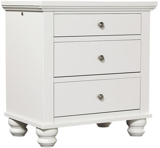 Cambridge LIV360 Nightstand with AC Outlets and Touch Pathway Lighting Available in Multiple Finishes Walla Walla WA