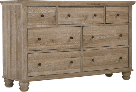 Cambridge Double Dresser with Full Extension Drawer Slides Available in Multiple Finishes Walla Walla WA