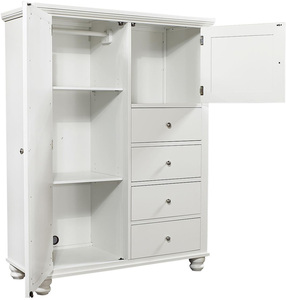 Cambridge Chiffarobe with Adjustable Shelves Removable Clothing Rod and Drawer Storage Available in Multiple Finishes Walla Walla WA