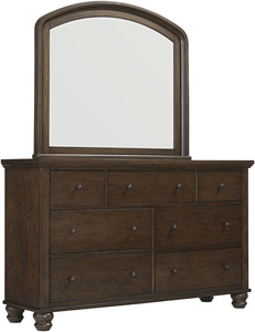 Cambridge Double Dresser Mirror Available in Multiple Finishes Walla Walla WA Bedroom Furniture Mirror