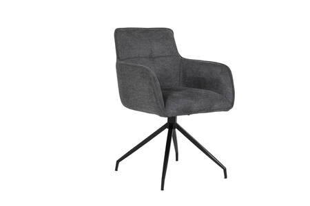 Teo-111-CL Dining Chair - Charcoal