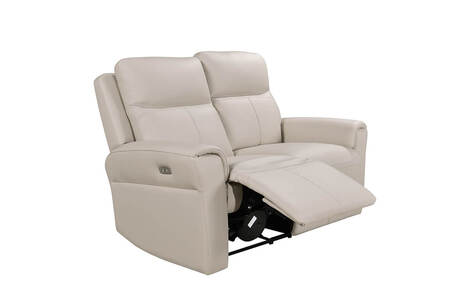 Rus-352-ST 2 Seater Electric Recliner- Stone Leather