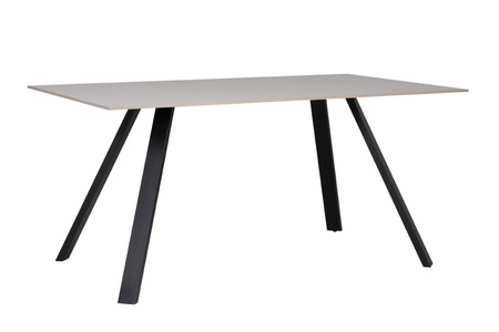 Qun-160-TP Dining Table 1600 - Taupe
