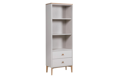 Mal-001-OK Open Storage Unit - Cashmere Oak