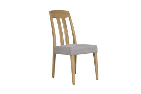 Had-112-GY Dining Chair -Slat Back -Oak Grey