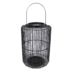 TL5731 Meera Wire Lantern Black Large