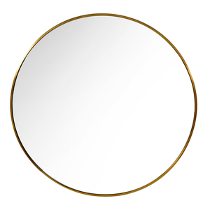 TL6040 Modena Round Wall Mirror Gold 90cm
