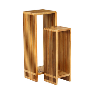 TL5781 Bari S/2 Plantstands Teak