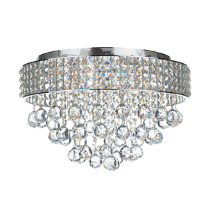 MAT5450 5 Light Flush Polished Chrome