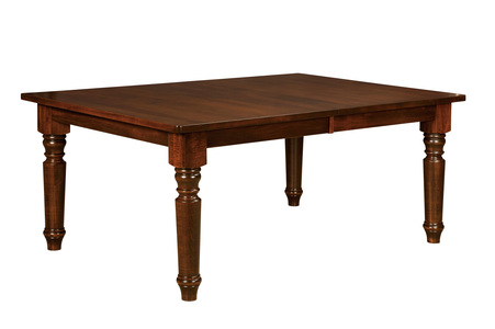 Leg Table - 4-12" Leaves, 42x60