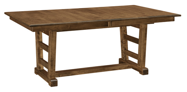 Trestle Table - 2-18" BF Leaf, 42x72