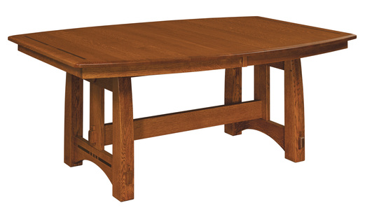 Trestle Table - 2-12" Leaves, 42x72