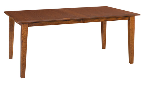 Leg Table - 2-12" Leaves, 48x72