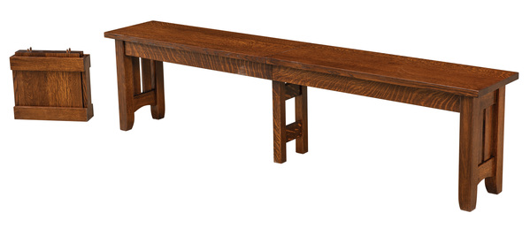 Bench - Solid Top, 12½ x 60