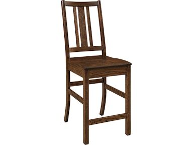 24" Stationary Bar Stool