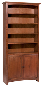 1547 - BOOKCASE W/ DOORS