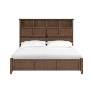 2851 - MCKENZIE KING BOOKCASE STORAGE BED