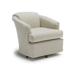 2568-1 Swivel Barrel Chair