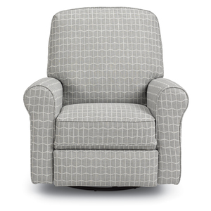 4NI95 Swivel Glide Recliner W/Inside Handle