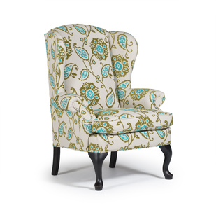 0710 Queen Anne Wing Chair