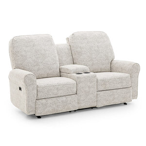 L490RY4 Power Tilt Headrest Space Saver Console Loveseat Chaise