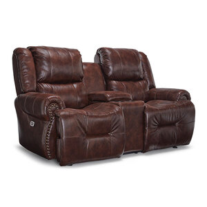 L960RY4 Power Tilt Headrest Space Saver Console Loveseat Chaise