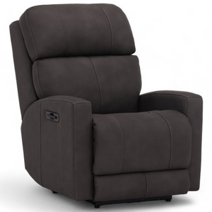 73153X Leather Power HR/Lumbar Recliner W/Remote