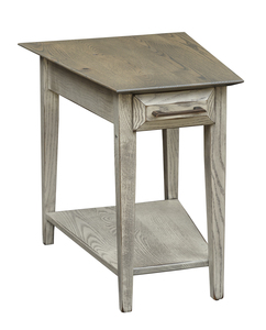 4038 (433) Wedge Table with Drawer