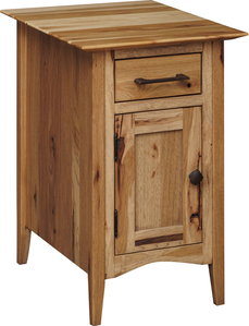 4106 Chairside table with Door and Drawer