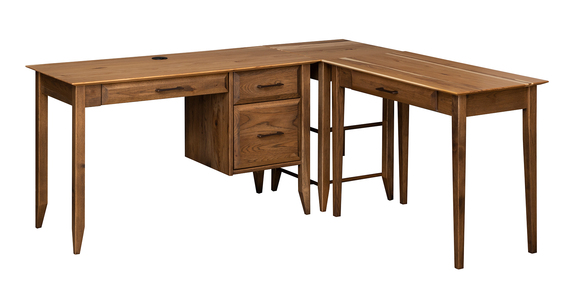 4188 70" L Desk 3 pc. (4032-4033-425)