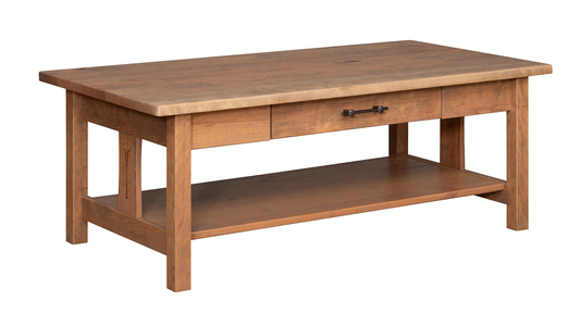 1045 Large Coffee Table with Drawer