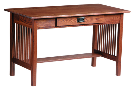 032 Library Desk with Keyboard Drawer