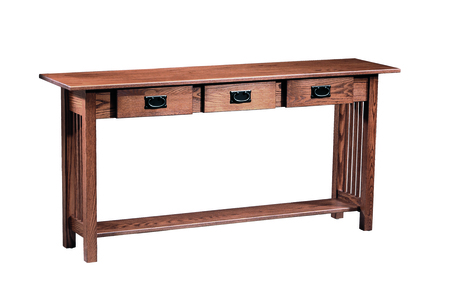 041 3 Drawer Sofa Table