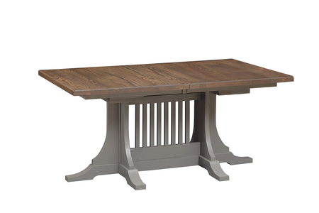 085 Dining Table with 4-12" Leaves & 2'' DT edge