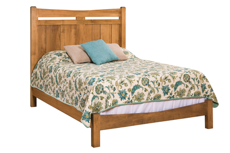 555LP Queen Bed with Low Profile Footboard