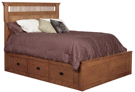 217D6 King 6 Drawer Bed