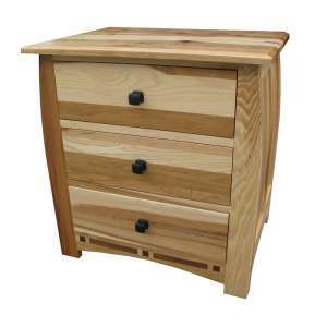 ADANT5750 3-Drawer Nightstand - Natural