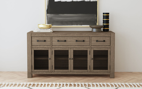 ANADT9010 Anacortes Server - Dark Taupe