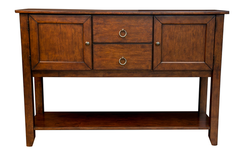 MASMA9020 Server W/Wood Shelf - Mango