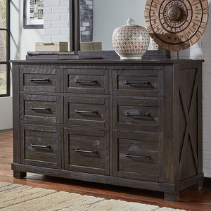 SUVCL5510 9-Drw Dresser - Charcoal