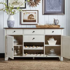 TOLCH9010 66 Wide Server - Chalk