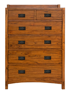 MIHHA5600 6-Drawer Chest - Harvest