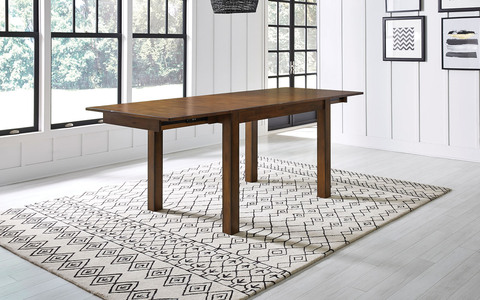 MRPRW670B/MRPRW670M 38x63.5 Gathering Table W/Metal Glides - Rustic Whiskey