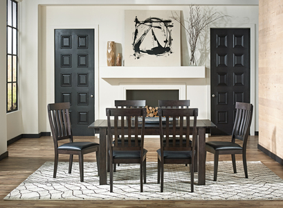 MRPWG620B/MRPWG670M Dining Table W/Metal Glides - Warm Gray